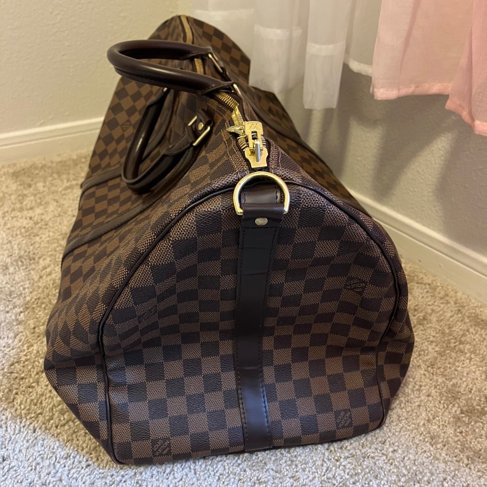 Louis Vuitton Brown Damier Canvas Travel Duffle - Picture 2 of 9